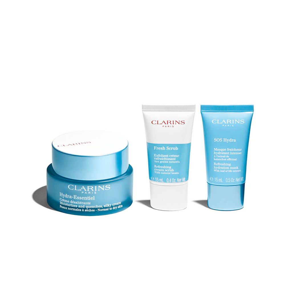 Clarins Hydra Essentiel Cream Skincare Gift Set