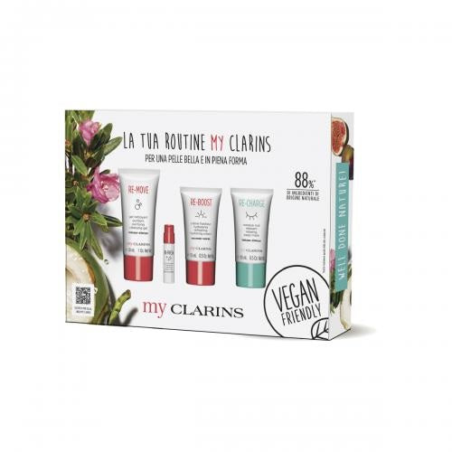 Clarins Purifying Cleansing Gel Set 4 Piece Set