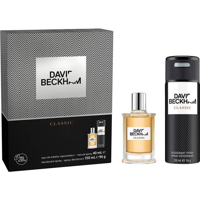 David Beckham Classic Eau De Toilette 40ml Gift Set