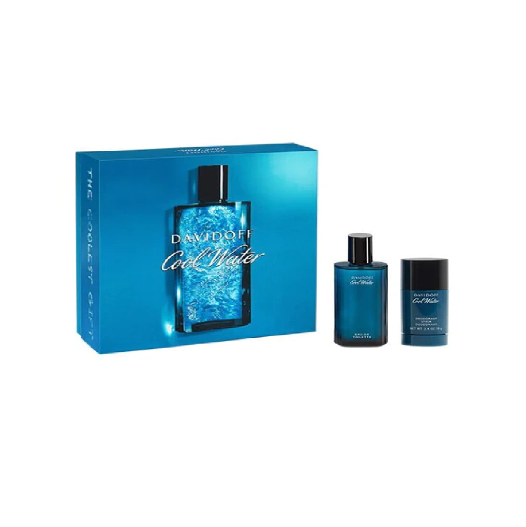 Davidoff Cool Water (M) Eau De Toilette 75ml + Deo Stick Xms19