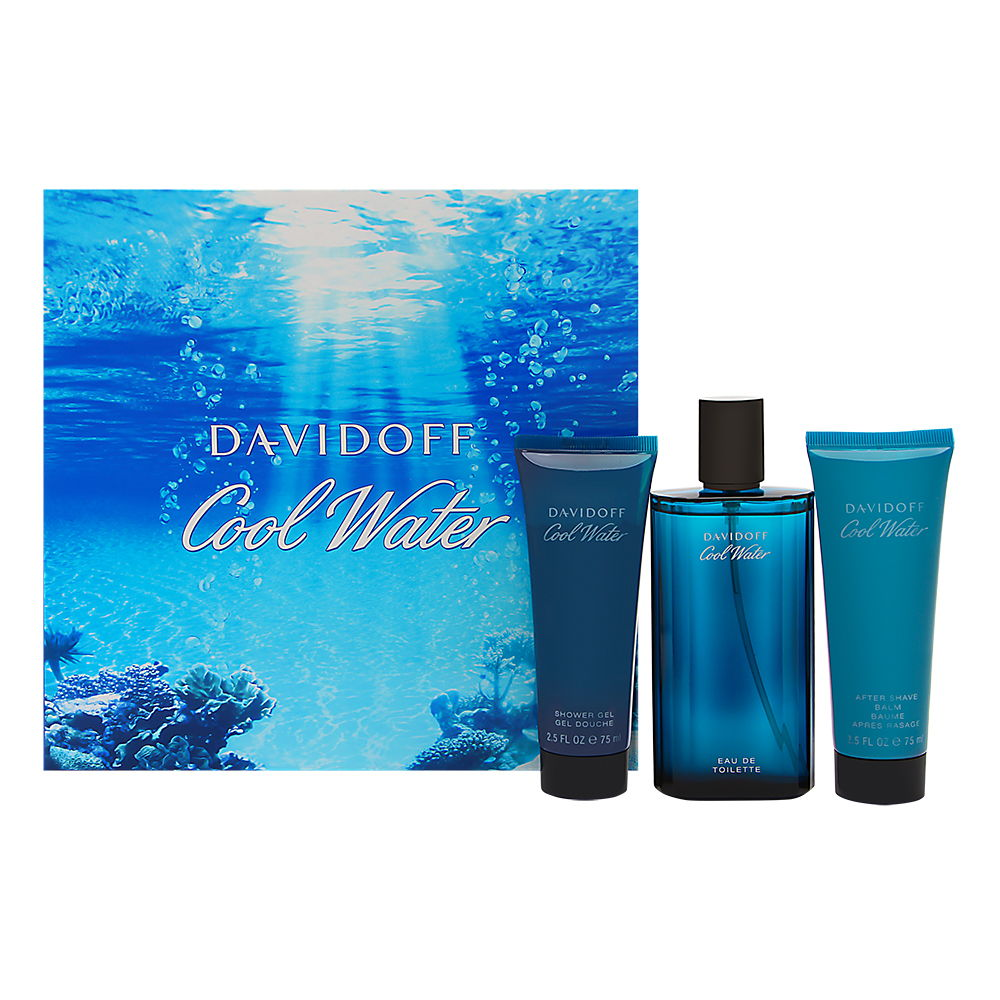 Davidoff Coolwater Men's Eau De Toilette 75ml Gift Set