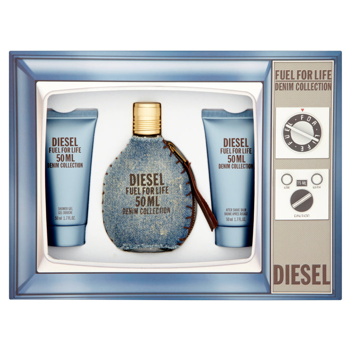 Diesel Fuel For Life Denim Eau De Toilette 50ml Gift Set