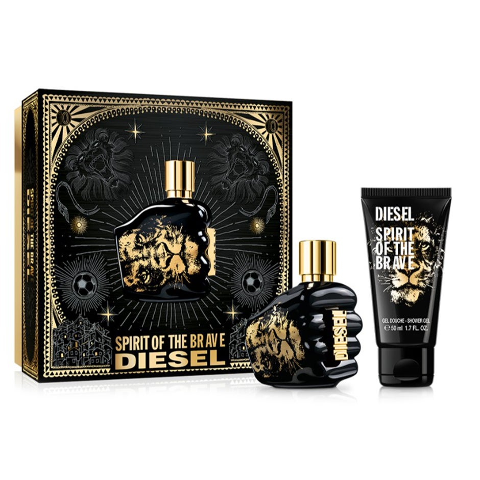 Diesel Spirit Of The Brave Eau De Toilette 35ml Gift Set