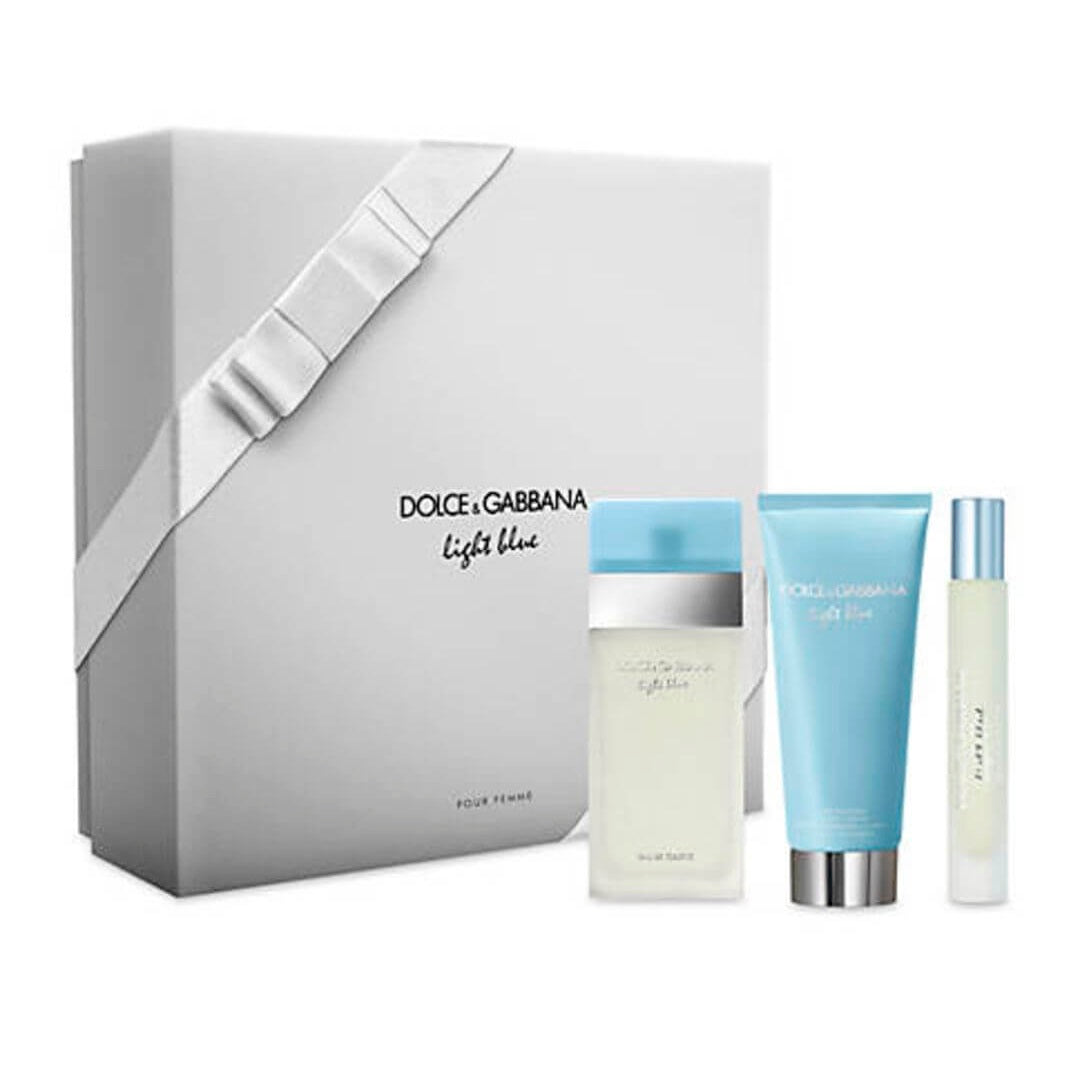 Dolce & Gabbana Light Blue Eau De Toilette 50ml Gift Set