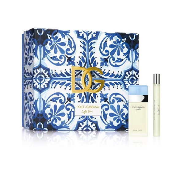 Dolce Gabbana Light Blue For Women Eau De Toilette 25ml Gift Set Beauty Scent