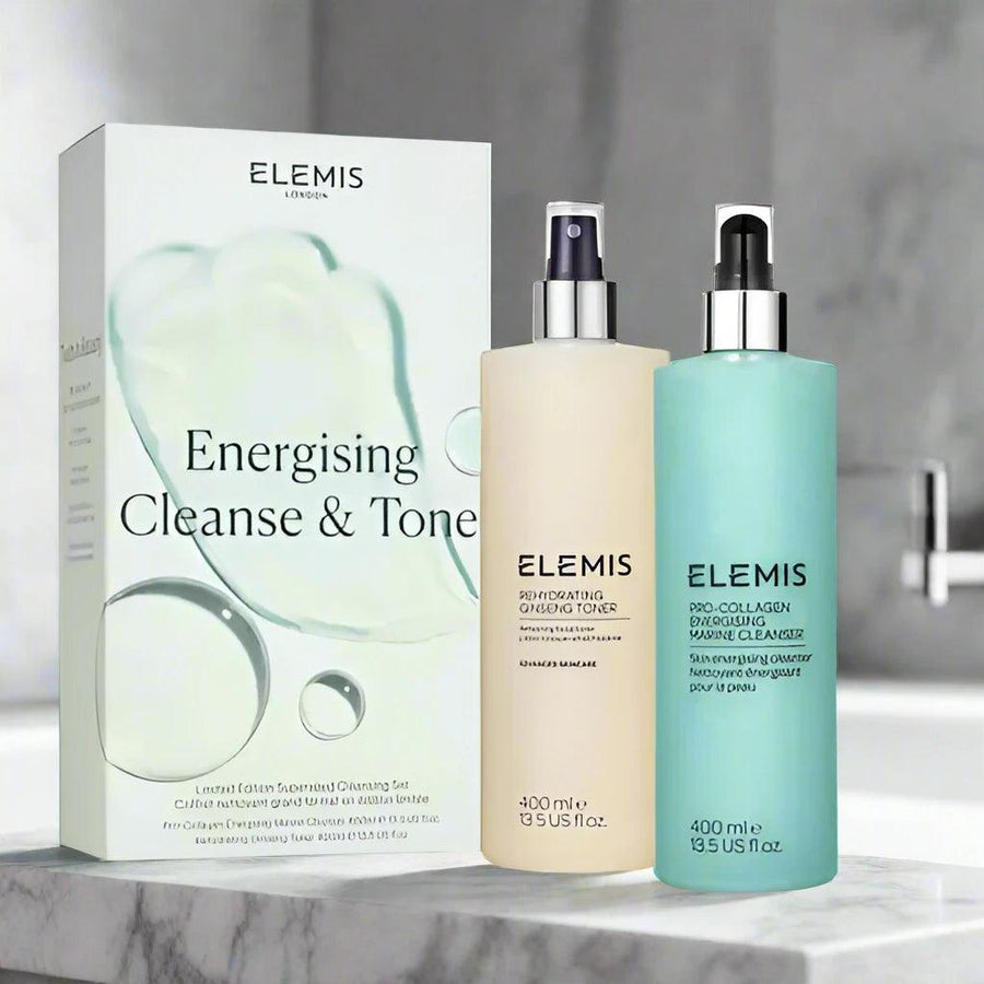 Elemis Energising Cleanse and Tone 400ml Duo Set