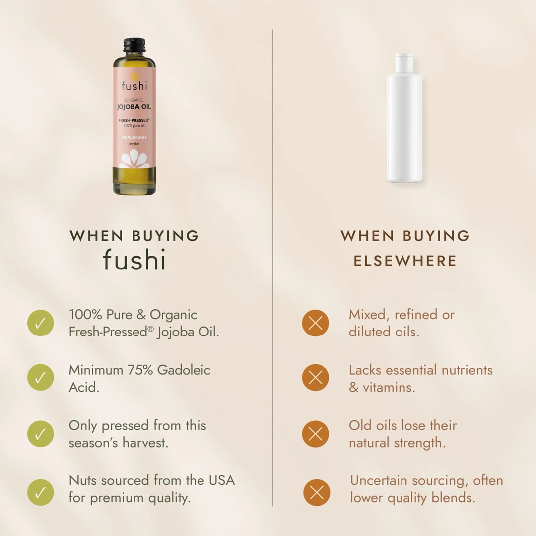 fushi organic jojoba oil 100ml