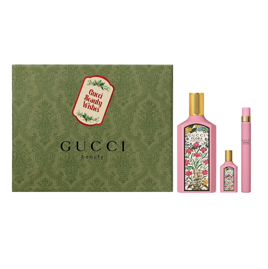 Gucci Flora Gorgeous Gardenia Eau De Parfum 100ml Gift Set