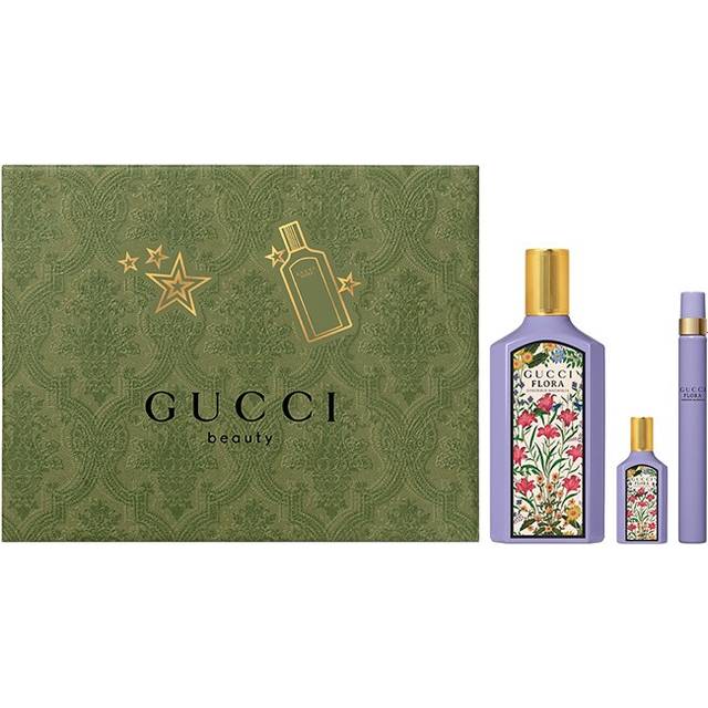 Gucci Flora Gorgeous Magnolia Eau De Parfum 100ml Gift Set