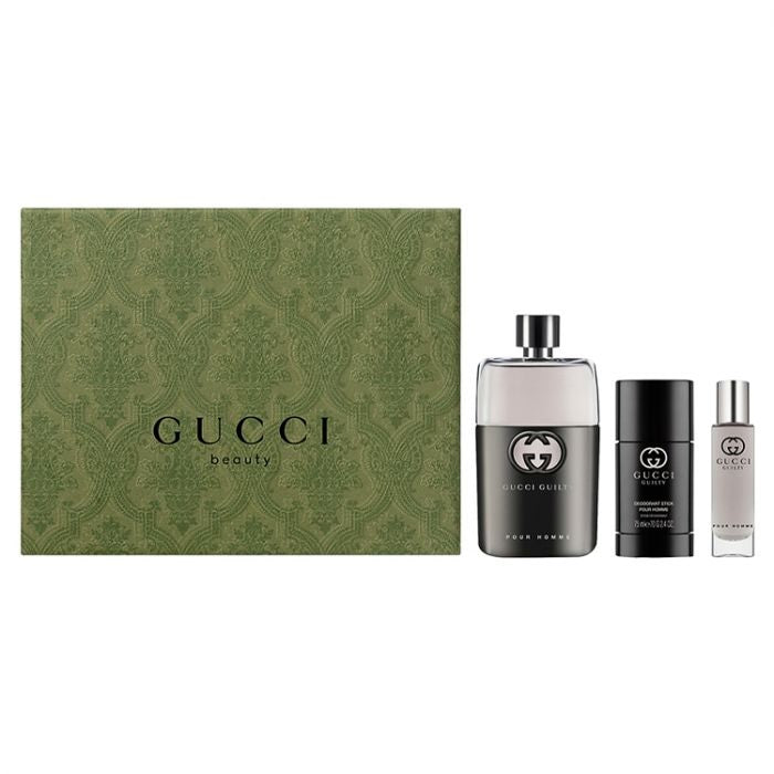 Gucci Guilty Pour Homme Eau De Toilette 90ml Gift Set