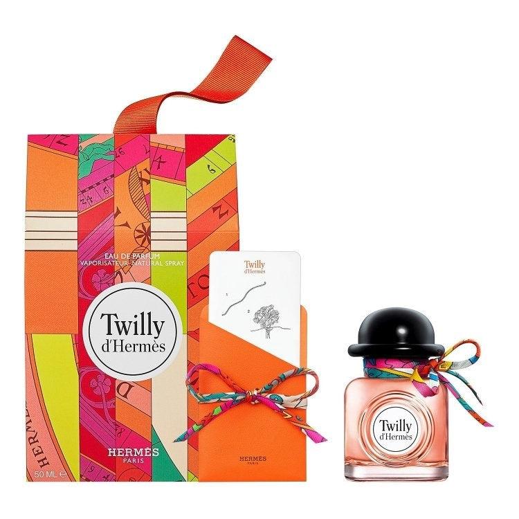 Hermes Twilly D'Hermes Women's EDP 50ml Love Box & Card Silk Tie Gift Set