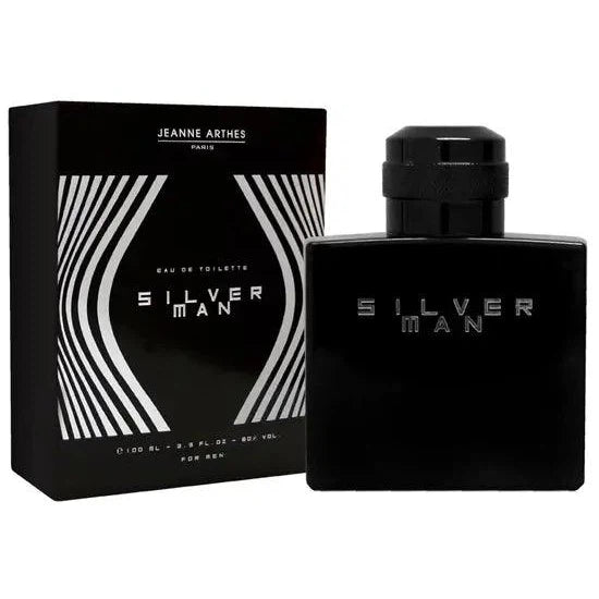 Jeanne Arthes Silver Man Eau De Toilette 100ml Spray