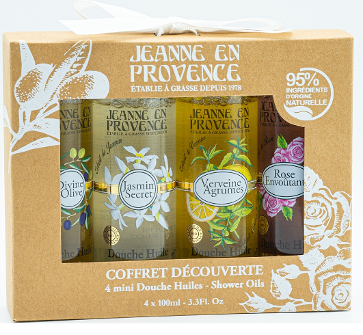 Jeanne En Provence- Mini Douches Huiles Set