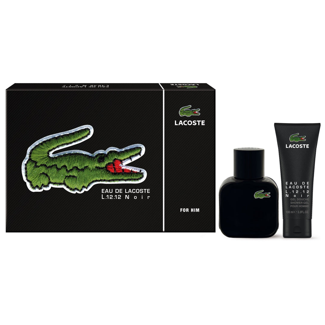 Lacoste Eau De Lacoste Noir Eau De Toilette 30ml Gift Set