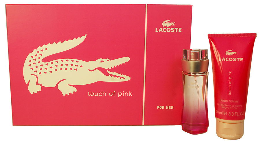 Lacoste Touch Of Pink 30ml EDT & BL 100ml Giftset