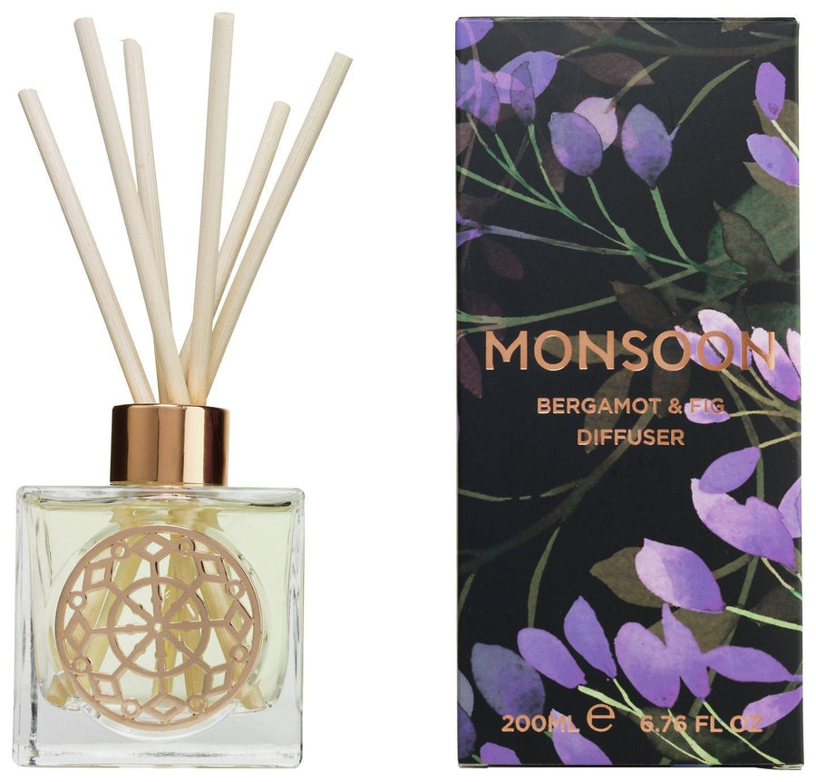 Monsoon Bergamot & Fig Diffuser 200ml