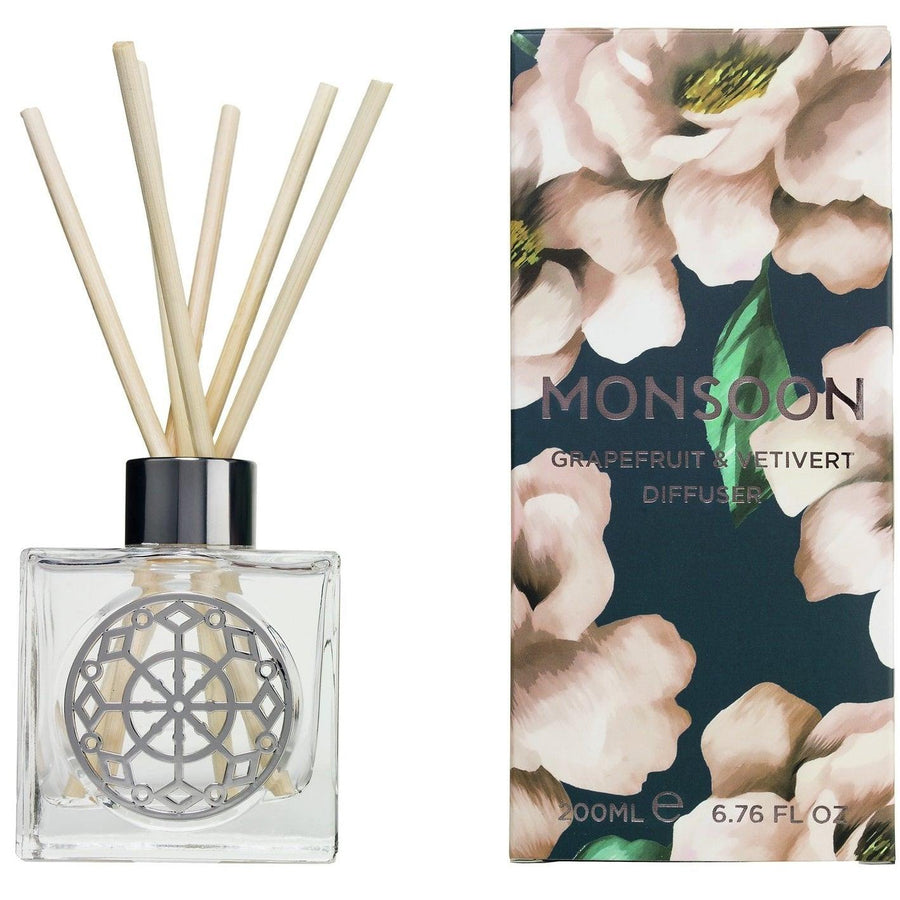 Monsoon Grapefruit & Vetiver Diffuser 200ml