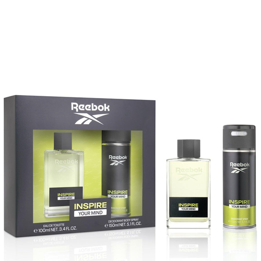 Reebok Inspire Your Mind Men's Eau De Toilette 100ml Gift Set