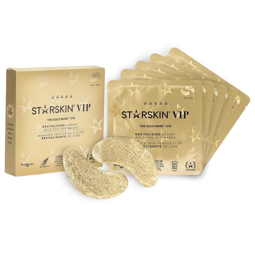 STARSKIN VIP The Gold Eye Mask (5 Pack)