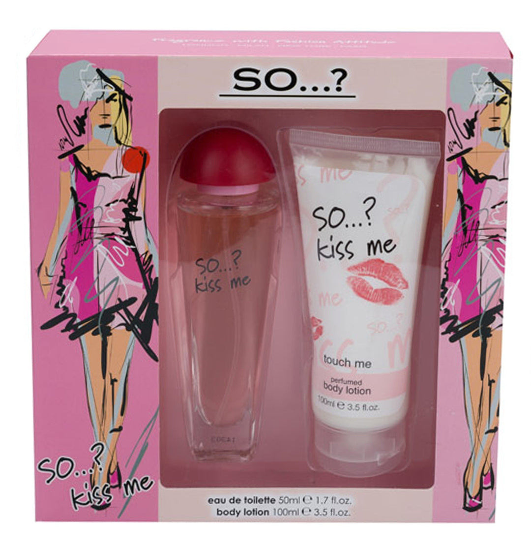 So..? Kiss Me Pretty Me Eau De Toilette 50ml Gift Set