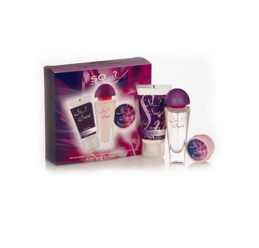 So..? Sinful City Chic 30ml Eau De Toilette Giftset