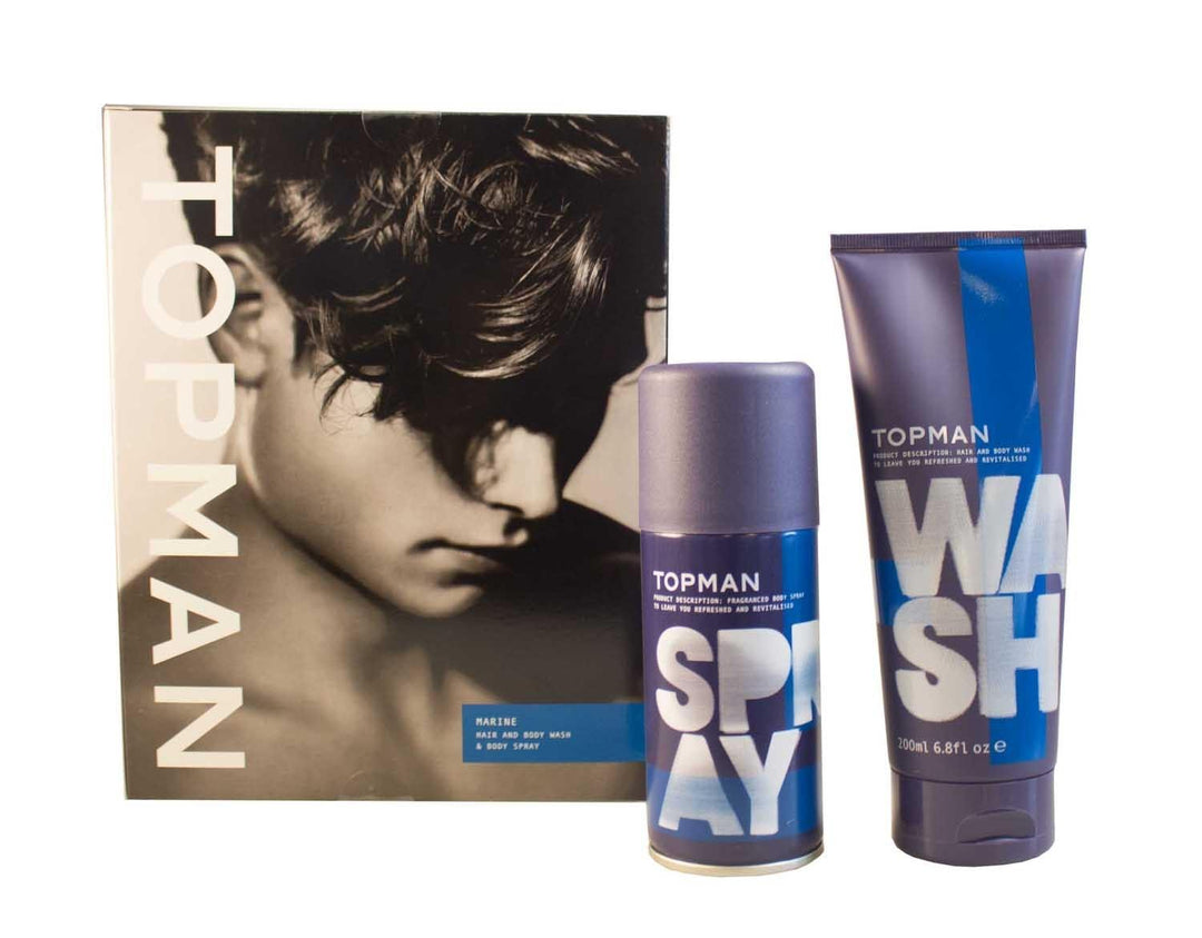 Topman Marine Body Spray 150ml Gift Set