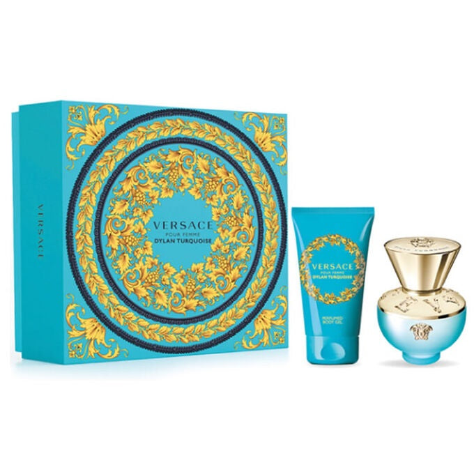 Versace Dylan Turquoise Eau De Toilette For Women 30ml Gift Set