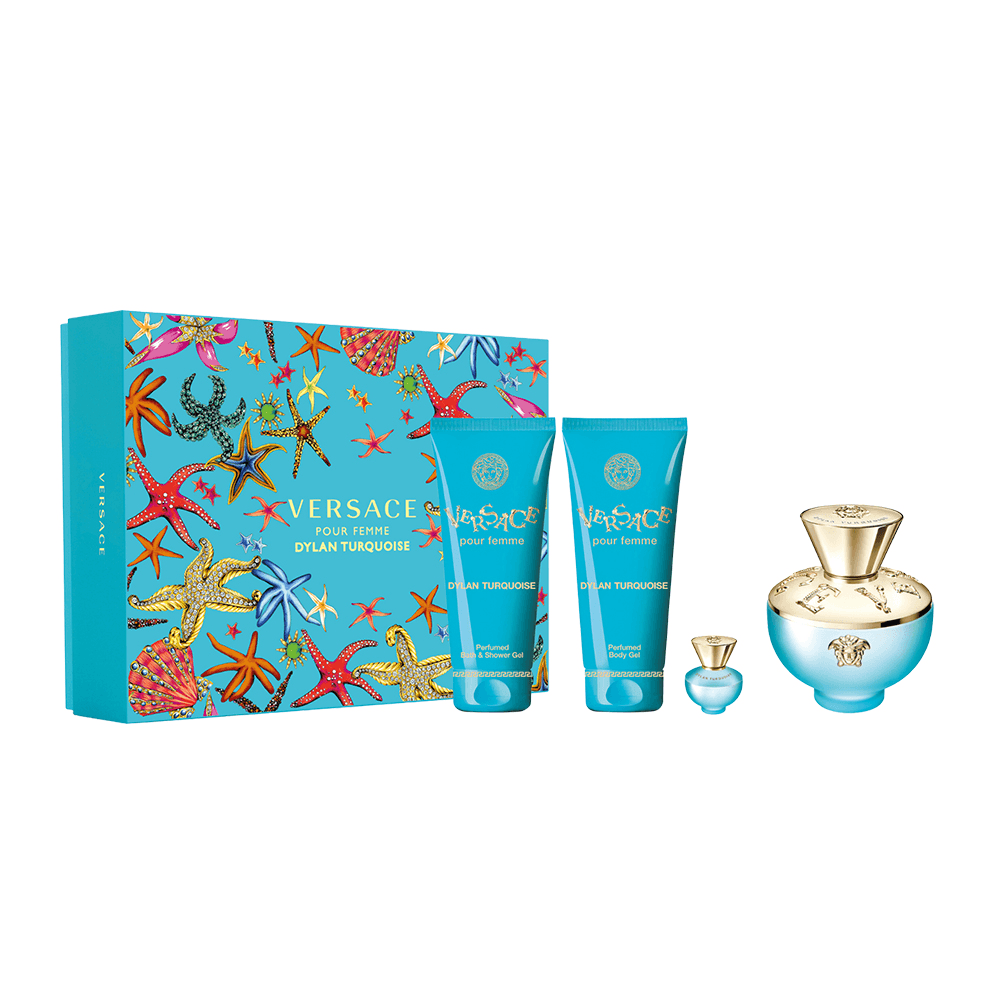 Versace Dylan Turquoise Women's Eau De Toilette 100ml Gift Set