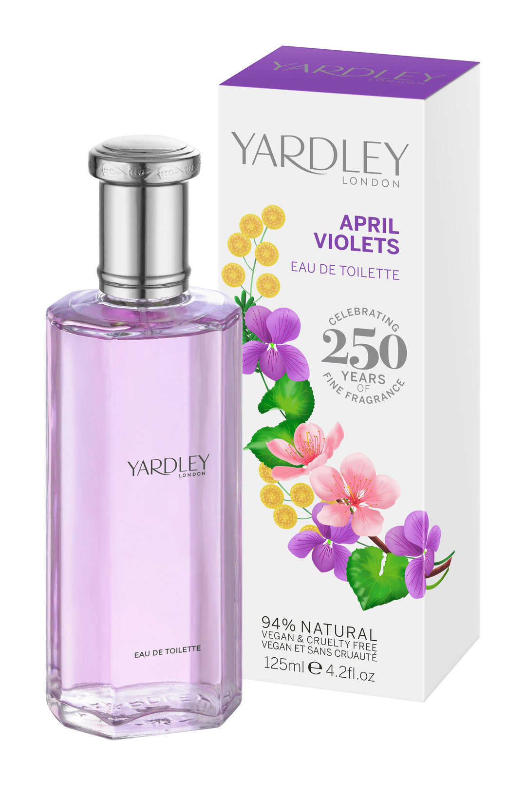 YARDLEY APRIL VIOLETS 125ML EDT SPR