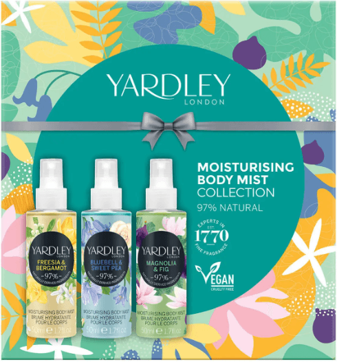 Yardley Contemporary Fragrance Moisturising Body Mist Gift Set