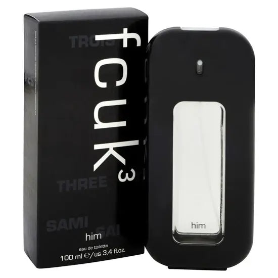 fcuk 3 Him Eau De Toilette 100ml Spray