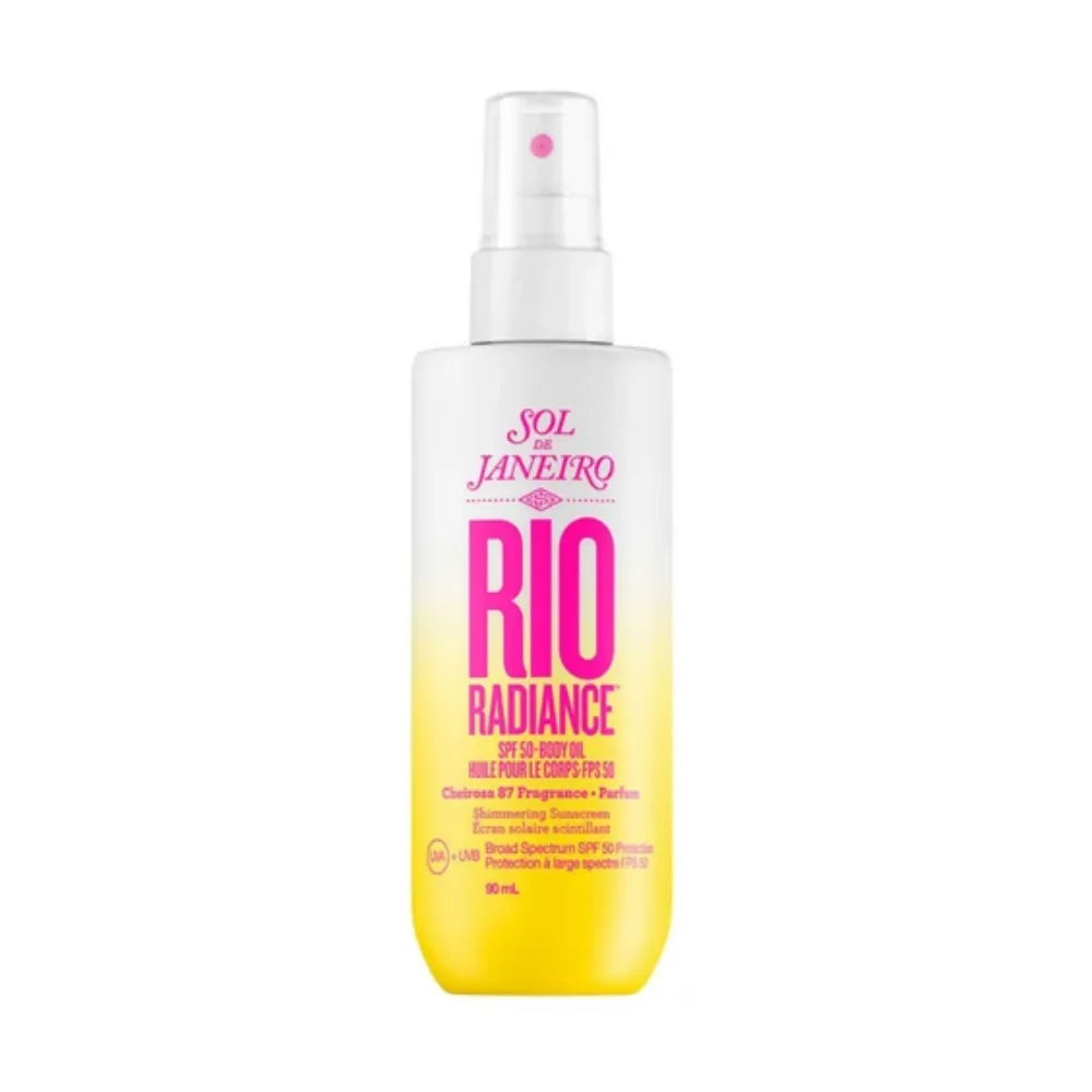 Sol de Janeiro Rio Radiance Sunscreen Oil SPF 50 – Glow Like Summer in Brazil (90ml)