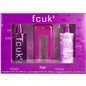 FCUK 3 Her Eau De Toilette 100ml Gift Set